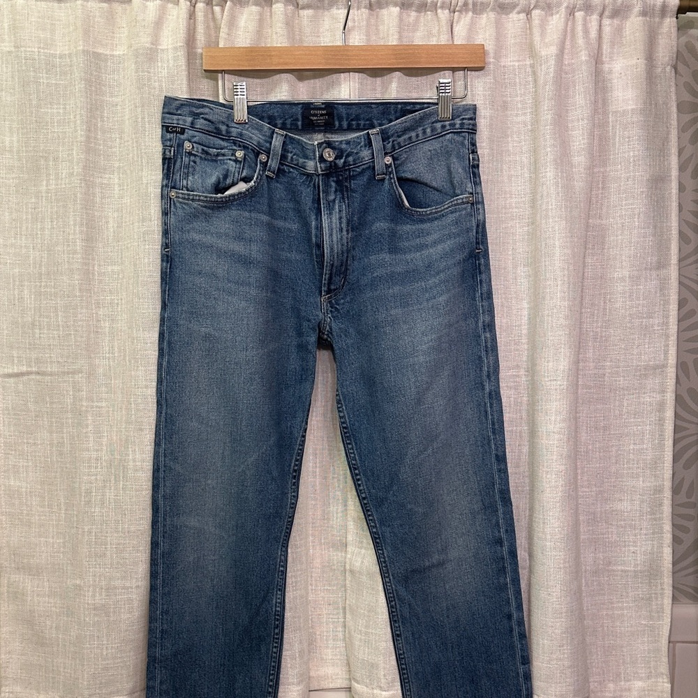 Never Worn! Mens Citizens Of Humanity Classic Blue Straight Jeans